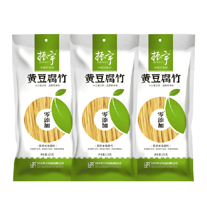 振豫135g零添加黃豆腐竹