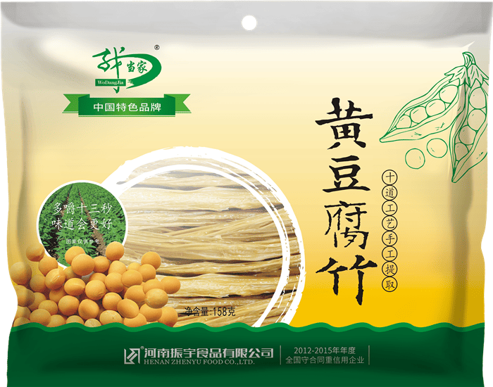 我當(dāng)家158g黃豆腐竹